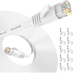 Câble ethernet 7m, rj45 cat 6 cable réseau, cable internet haut débit avec connecteur testeur rj45 pour ... Câble ethernet 7m, rj45 cat 6 cable réseau, cable internet haut débit avec connecteur testeur rj45 pour ...