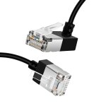Câble ethernet flexible cat 6 avec angle de 270 vers le haut 3m, ultra fin et compact rj45 cat 6a câble ... Câble ethernet flexible cat 6 avec angle de 270 vers le haut 3m, ultra fin et compact rj45 cat 6a câble ...