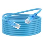 Cble ethernet en ligiud silicone cat 6 10m, ultra flexible rj45 cat 6a, cordon lan gigabit souple pour ...