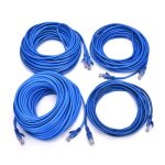 Câbles ethernet pour réseau internet, 5m / 10m / 20m / 30m, connecteur 8pin, bleu, rj 45 lan Câbles ethernet pour réseau internet, 5m / 10m / 20m / 30m, connecteur 8pin, bleu, rj 45 lan