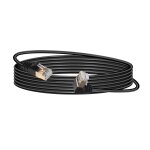 Cble ethernet rj45 cat8, cble rseau cat8 haute vitesse mle  mle  90 degrs 10 pieds, cordon de ...