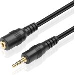 Câble d'extension audio stéréo 2, 5mm (1, 8m) - adaptateur audio stéréo connecteur prise jack raccord ... Câble d'extension audio stéréo 2, 5mm (1, 8m) - adaptateur audio stéréo connecteur prise jack raccord ...