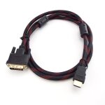 C�ble d'extension m�le - m�le 1080 dvi - d, 24 + 1 broche, haute vitesse, compatible hdmi, prise dvi ...