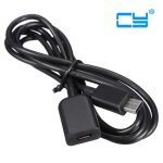 C�ble d'extension de c�ble micro usb 2. 0 b 5 broches m�le � femelle, extension m / f pour chargeur de ...