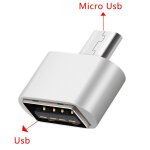 C�ble d'extension micro usb, 5 broches vers usb 2. 0 a femelle, adaptateur 2. 0 m�le vers femelle, pour ...