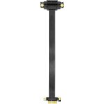 Cble d'extension pcie 90 pcie riser pci - express 3. 0 1 x pour cble d'extension adaptateur de carte ...