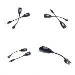 Cble d'extension usb 2. 0 vers cat5e cat6e rj45 lan pour modem, cble adaptateur pour webcam xbox, cbles ...