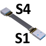 Cble d'extension usb 3. 0 mle  femelle, ruban plat, super vitesse, 0. 5m, 1m, 1. 5m, 2m, 3m, rallonge ...