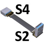 Cble d'extension usb 3. 0 mle  femelle, ruban plat, super vitesse, 0. 5m, 1m, 1. 5m, 2m, 3m, rallonge ...