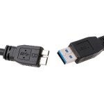 Cble d'extension usb 3. 0 mle vers type a micro b mle pour disque dur