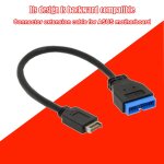 C�ble d'extension usb 3. 1 pour panneau avant, 20cm, connecteur de carte m�re, accessoires d'ordinateur ...