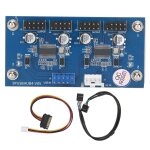 Cble d'extension usb 9 broches, carte 1  4, connecteur hub usb2. 0, accessoires informatiques