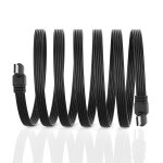 C�ble d'extension usb c vers usb c a 90 degr�s, c�ble de donn�es flexible type - c vers type - c, recharge ...