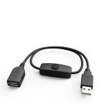 C�ble d'extension usb pour synchronisation de donn�es, cordon de charge avec indicateur led