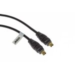 Cāble firewire 2m, 4polig sur 4polig 4 - 4 pin en noir Cāble firewire 2m, 4polig sur 4polig 4 - 4 pin en noir