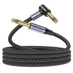 Cble guitare, cble instrument guitare 3m, cble guitare electrique ampli, cble jack coud de guitare ...