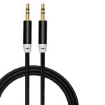 Cble de haut - parleur, cble audio jack 3. 5mm, adaptateur de casque de voiture, prise mle  prise ...
