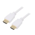 Cable hdcp 2. 2 hdmi 2. 0 male des deux cotes 0. 5m blanc