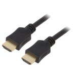 Cable hdmi 2. 0 male des deux cotes 1. 8m noir Cable hdmi 2. 0 male des deux cotes 1. 8m noir