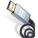 Cble hdmi 4k 20m, cble hdmi 2. 0 haute vitesse par ethernet en nylon tress supporte 4k@60hz 2k@144hz ...