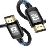 C�ble hdmi 4k ultra hd 4, 5 m - 18 gbit / s haut d�bit, compatibilit� universelle, connecteurs plaqu�s ...