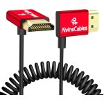 Cble hdmi 8k 2. 1 48 gbps haute vitesse ¿2, 4 mm ultra fin hdmi 8k@60hz 4k@120hz pour sony a7 a9, bmpcc, ...