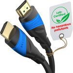 C�ble hdmi 8k / 4k ¿ 6m et autres longueurs (0, 15m � 22, 5m) ¿ c�ble hdmi con�u en allemagne ¿ 10k ...