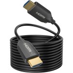 Cble hdmi fibre optique 10m, cble hdmi 4k 2. 0 supporte 4k 60hz, 18gbps, hdcp 2. 2, 3d, hdtv, compatible ...
