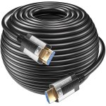 Cble hdmi  fibre optique 8k 40m, hdmi 2. 1 48 gbps ultra high speed 8k @ 60 hz 4k @ 120 hz dynamic ...