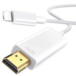C�ble hdmi pour i - phone 2m, cable hdmi i - phone, c�ble convertisseur hdmi, cable i - phone / i - pad ...