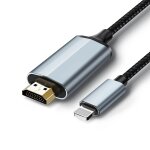 C�ble hdmi pour iphone 14 / 13 / 12, c�ble convertisseur hdmi 2. 0m, c�ble de connexion ipad vers tv, ...