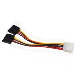 Câble ide molex vers 15 broches, câble adaptateur d'alimentation pour disque dur sata 3. 5 pouces Câble ide molex vers 15 broches, câble adaptateur d'alimentation pour disque dur sata 3. 5 pouces