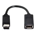 Cble ieee 1394 6 broches mle vers femelle, extension de donnes vido firewire 400 a 400, 20 cm[hdm5235458] ...