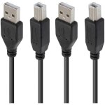 Cble d'imprimante 1, 8 mtre, cordon usb 2. 0 usb - a vers usb - b, compatible imprimante hp, epson, ...
