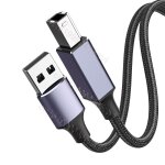 Cble d'imprimante usb 2. 0 type a mle vers type b mle, eau, haute vitesse, pour radiateur hp, il, ...