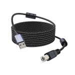 Cble imprimante, usb 2 mtres 2. 0 a mle vers usb b scanner cordon printer, usb cable a vers b 2. 0 ...