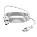Cble imprimante, usb 2 mtres 2. 0 a mle vers usb b scanner cordon printer, usb cable a vers b 2. 0 ...