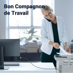 Cble imprimante usb cable a vers b 2. 0 nylon tress compatible avec printer hp, canon, epson, lexmark, ...