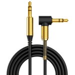Cable jack 2m, cable jack 3. 5 male male, plaqu or coud 90 degrs cble auxiliaire 3. 5, cble aux ...