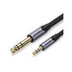 C�ble jack 3, 5 mm vers 6, 35 mm st�r�o trs aux - c�ble de conversion 1 / 4  � 1 / 8  pour pc portable, ...