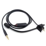 Cble jack 3. 5mm pour couteurs bose qc35 gen 1 / 2, cble audio anti interfrence pour casque de jeu ...