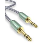 Câble jack 6. 35, cable jack guitare 6, 35mm mâle à mâle stéréo trs câble pour instruments cable symétrique ... Câble jack 6. 35, cable jack guitare 6, 35mm mâle à mâle stéréo trs câble pour instruments cable symétrique ...