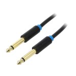 Cable jack 6. 3mm male vers male 10m