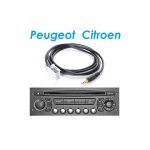 Cable jack auxiliaire mp3 audio autoradio citroen rd4 c4 - skyexpert