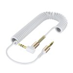 Cble jack flexible  angle droit de 3. 5mm(1 / 8in)  3. 5mm(1 / 8in) pour tlphone portable, haut ...