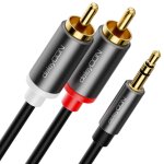 C�ble jack vers rca de 10 m - c�ble audio 3, 5 mm - convertisseur de t�l�phone portable et smartphone ...