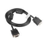 Cable lanberg male - male vga ca - vgac - 10cc - 0018 - b - ferrites - noir - 1, 8 metres
