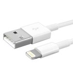 C�ble lightning 8 - pin / usb 2. 0 d'origine apple blanc 1m [100% original officiel] oem md818zm / a ...