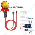 C�ble lightning pour hdmi hdtv r�solution 1080p haute d�finition apple ipad air pro accessoire c�ble ...