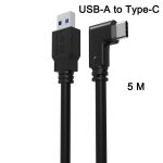 Cble de lunettes de ralit virtuelle vr usb type c vers usb type c pour oculus quest 2 quest2 link ...